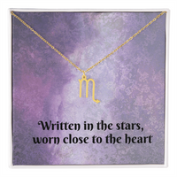 Custom Zodiac Sign Necklace – Personalized Astrology