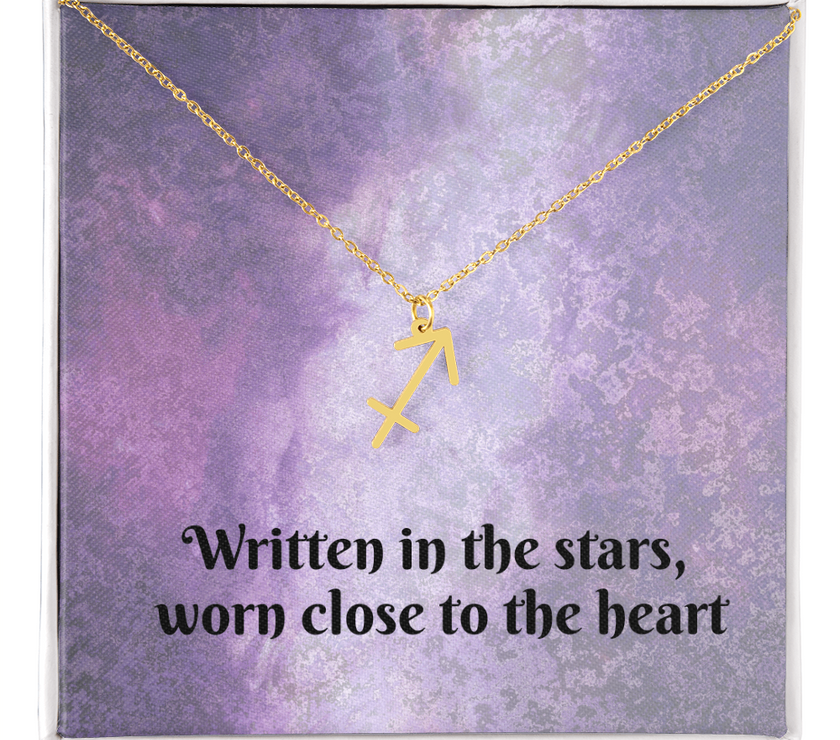 Custom Zodiac Sign Necklace – Personalized Astrology
