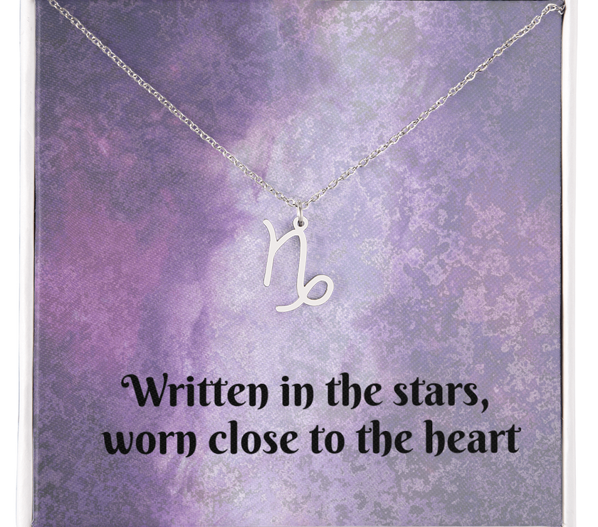 Custom Zodiac Sign Necklace – Personalized Astrology