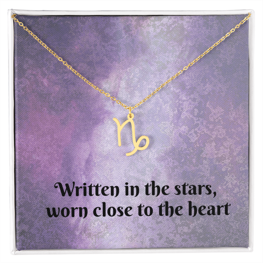 Custom Zodiac Sign Necklace – Personalized Astrology