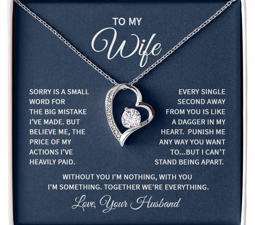 Forever Love Necklace For My Wife
