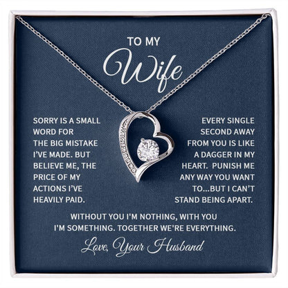 Forever Love Necklace For My Wife