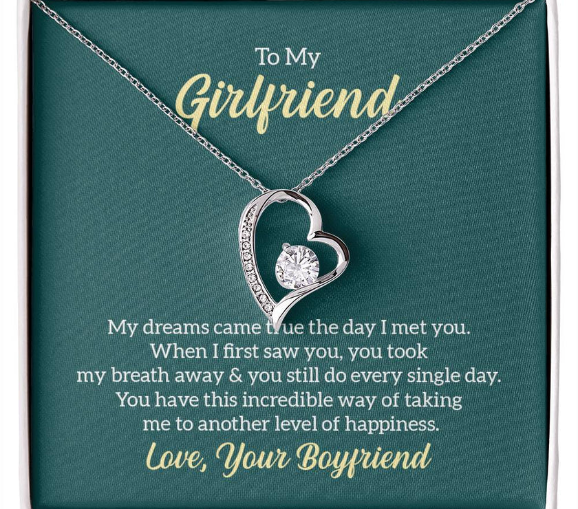Forever Love Necklace For My Girlfriend