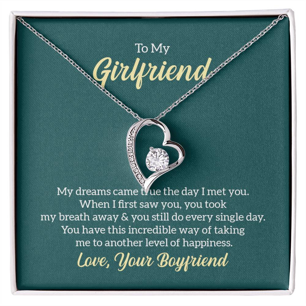 Forever Love Necklace For My Girlfriend