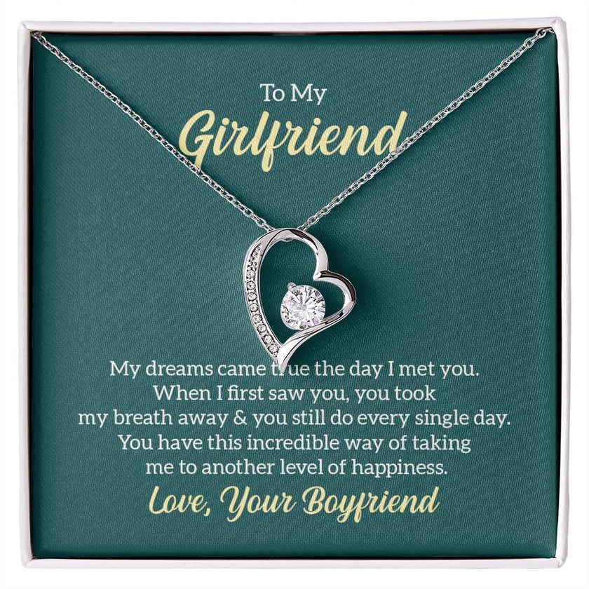 Forever Love Necklace For My Girlfriend