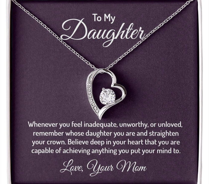 Forever Love Necklace For My Daughter