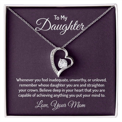 Forever Love Necklace For My Daughter