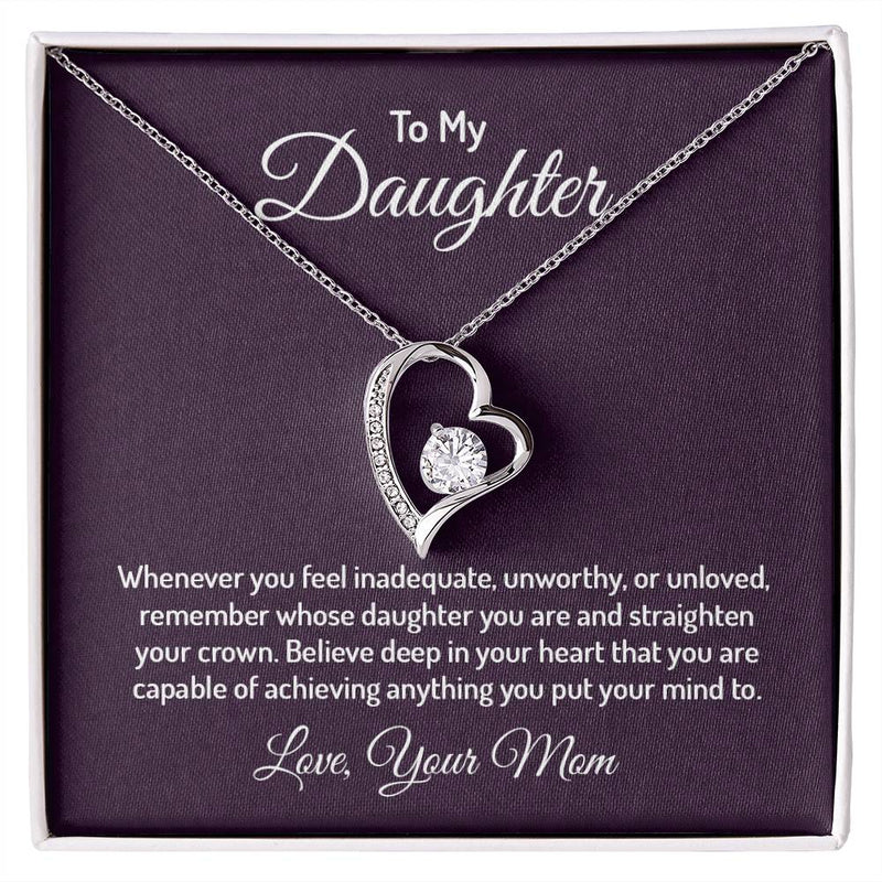 Forever Love Necklace For My Daughter