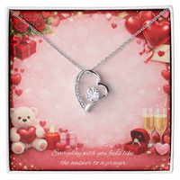 Forever Love Heart Pendant Necklace – Symbol of Eternal Love