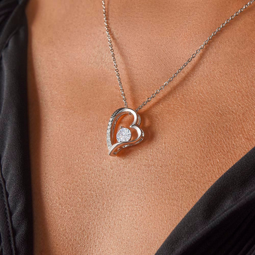 Forever Love Heart Pendant Necklace – Symbol of Eternal Love