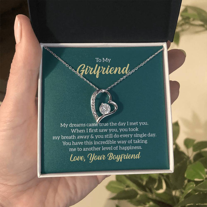 Forever Love Necklace For My Girlfriend
