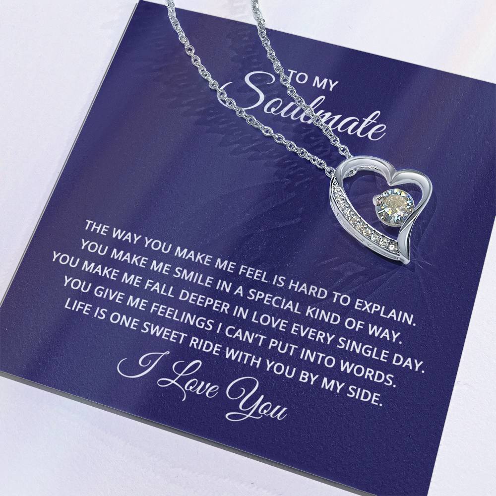 Love Forever Necklace for My Soulmate