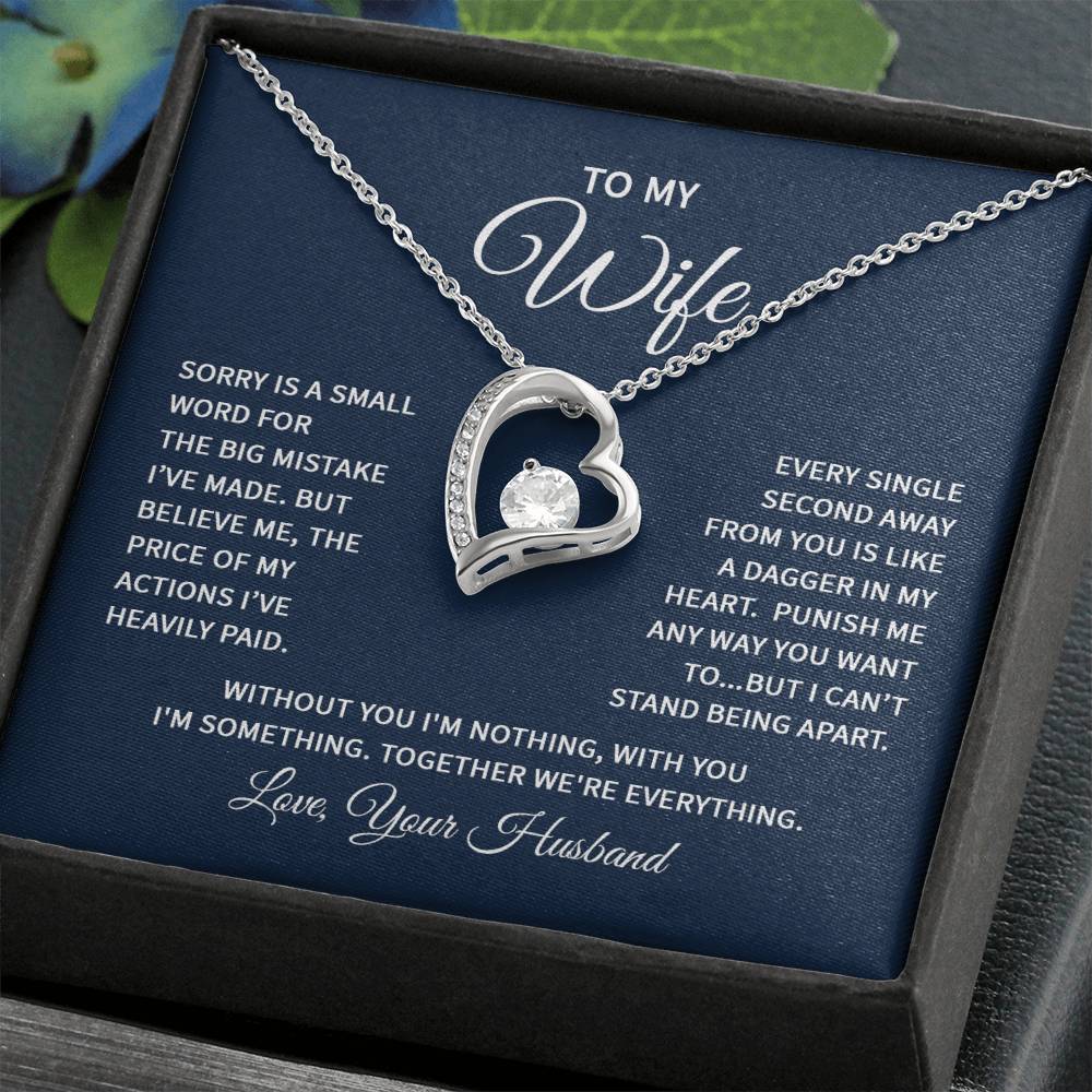 Forever Love Necklace For My Wife