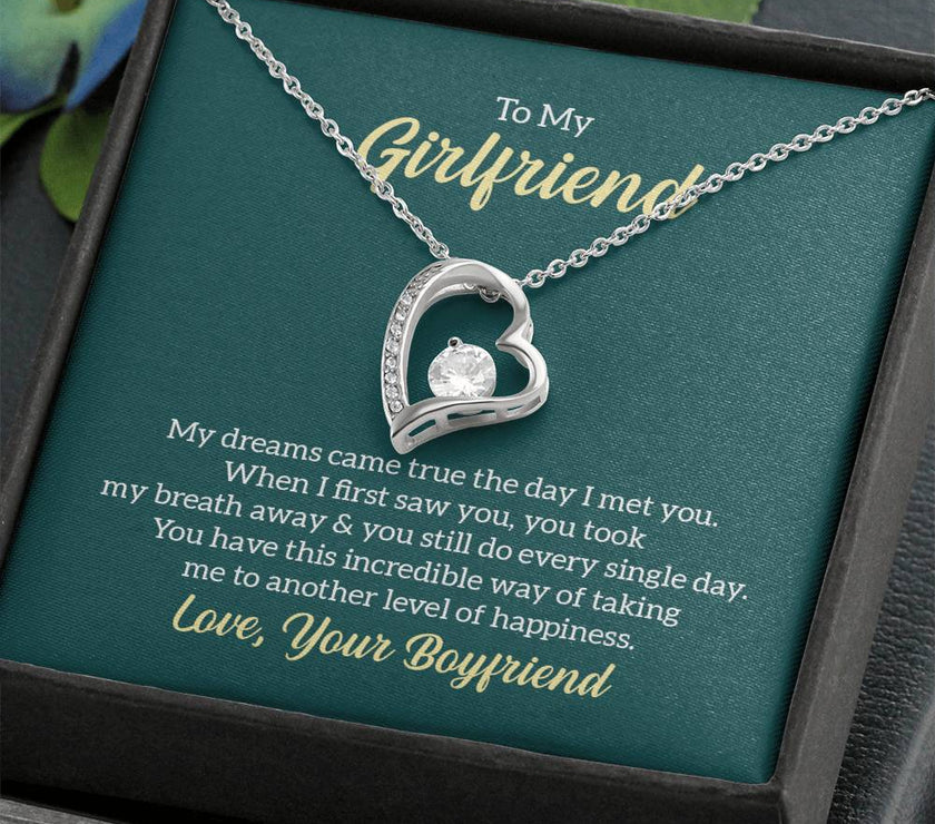 Forever Love Necklace For My Girlfriend