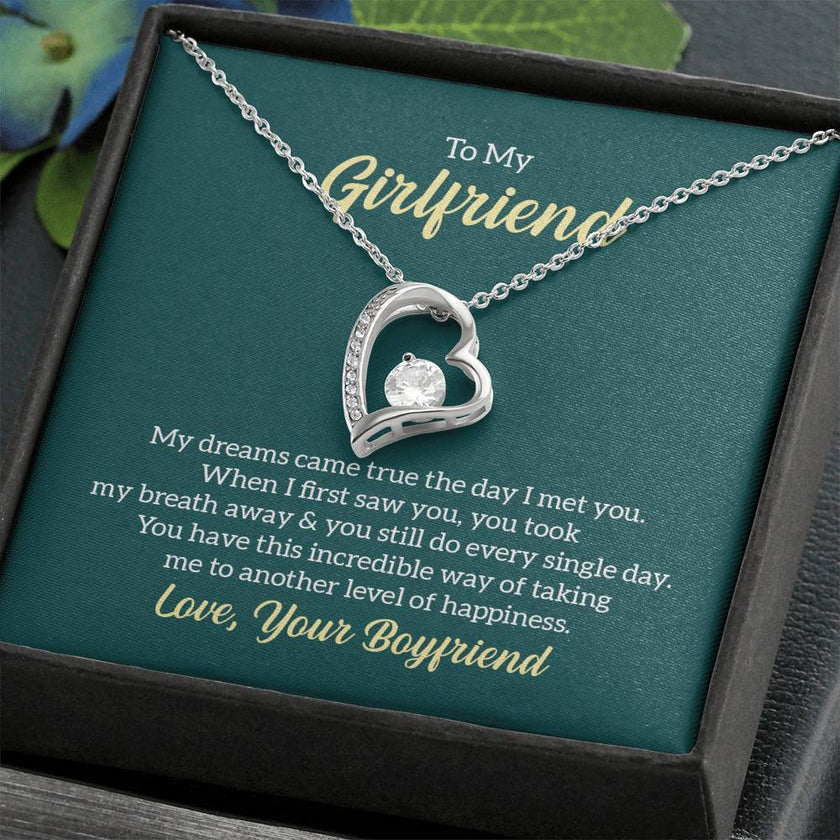 Forever Love Necklace For My Girlfriend