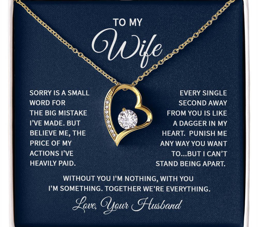 Forever Love Necklace For My Wife
