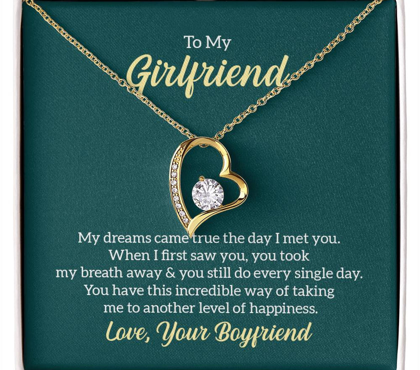 Forever Love Necklace For My Girlfriend