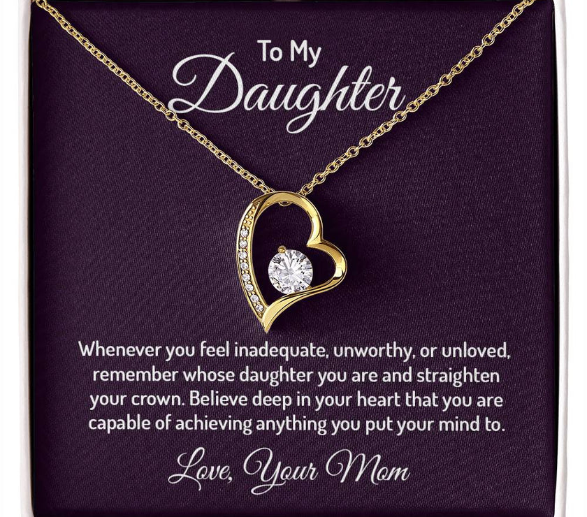 Forever Love Necklace For My Daughter