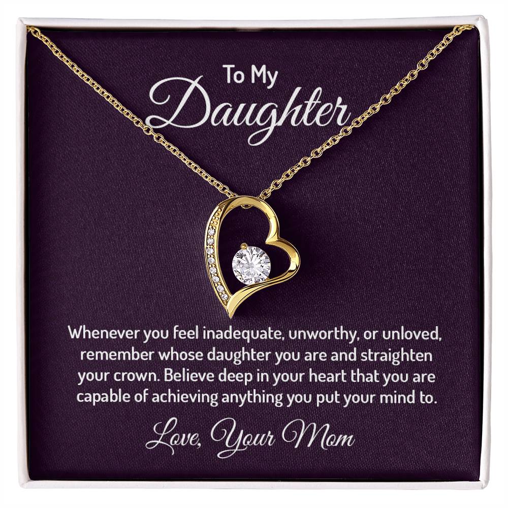 Forever Love Necklace For My Daughter