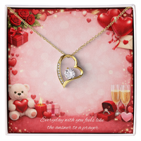 Forever Love Heart Pendant Necklace – Symbol of Eternal Love