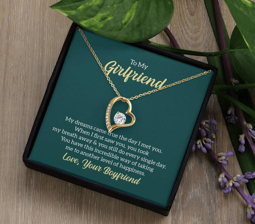 Forever Love Necklace For My Girlfriend