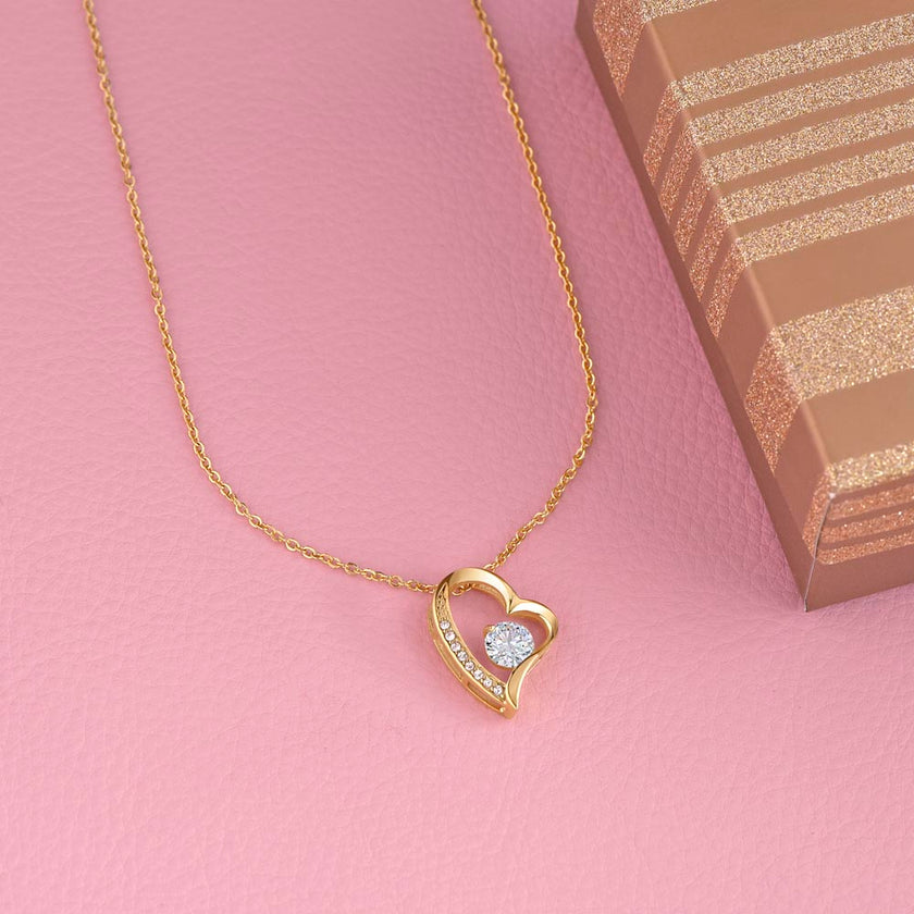 Forever Love Heart Pendant Necklace – Symbol of Eternal Love