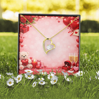 Forever Love Heart Pendant Necklace – Symbol of Eternal Love