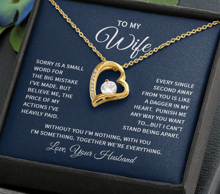 Forever Love Necklace For My Wife