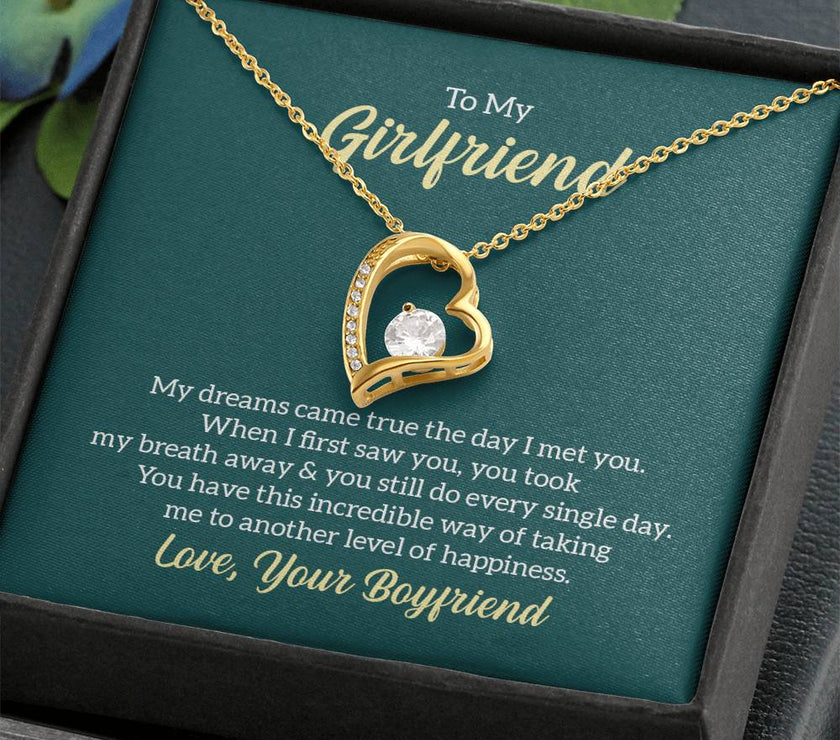 Forever Love Necklace For My Girlfriend