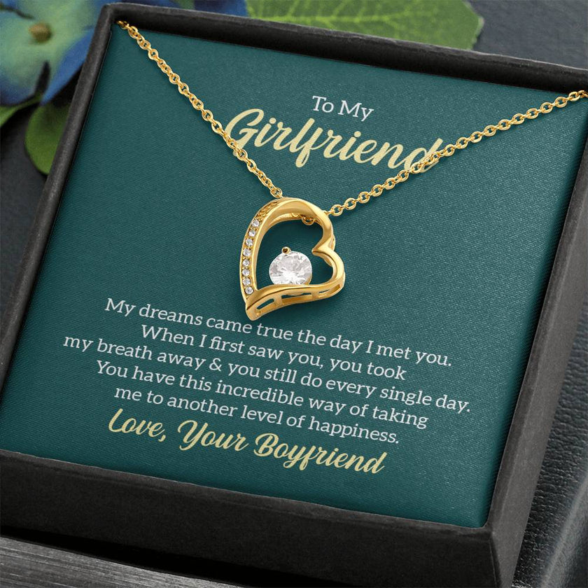 Forever Love Necklace For My Girlfriend
