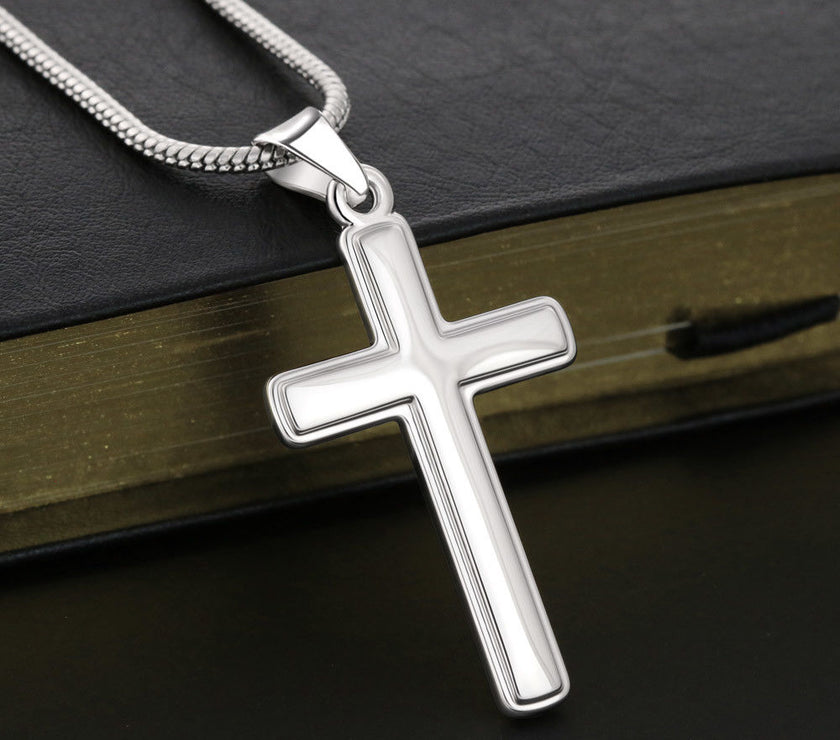 Faith & Love Cross Necklace – A Heartfelt Easter Gift for Mom