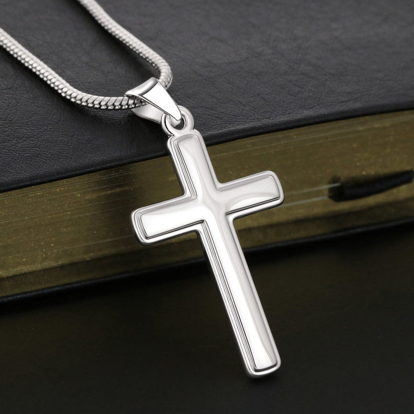 Faith & Love Cross Necklace – A Heartfelt Easter Gift for Mom