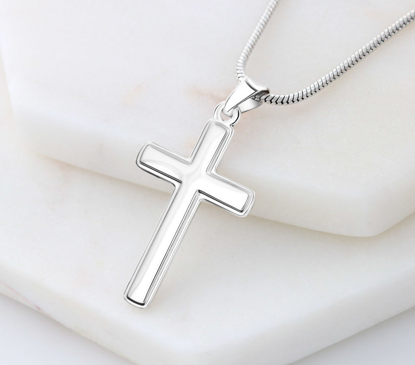 Faith & Love Cross Necklace – A Heartfelt Easter Gift for Mom