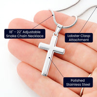 Faith & Love Cross Necklace – A Heartfelt Easter Gift for Mom