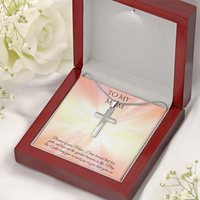 Faith & Love Cross Necklace – A Heartfelt Easter Gift for Mom