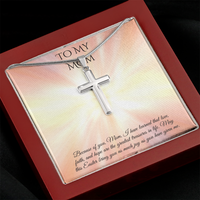 Faith & Love Cross Necklace – A Heartfelt Easter Gift for Mom