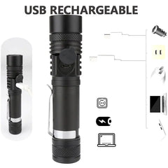 Super Bright 90000LM LED Tactical Flashlight