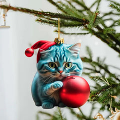  Cat Christmas Ornaments