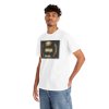 Young men wearing white T-shirt with "Class of 2025 Graduates" printed on shirt