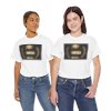 Two young women wearing white T-shirt with "Class of 2025 Graduates" printed on shirt