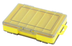 MEREDITH  12 Compartments Fishing  Lure Storage Tackle Box  yellow