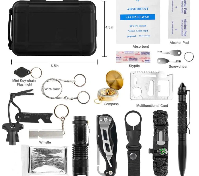 Outdoor Survival Kit for Camping