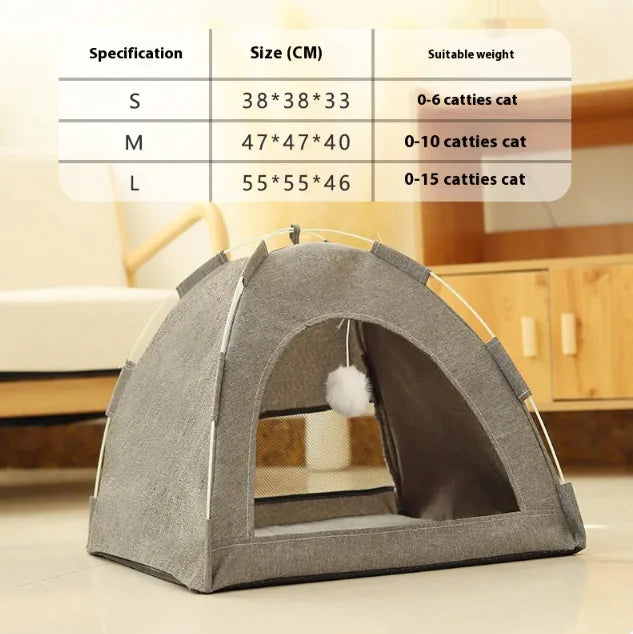 Cathouse and Doghouse Tent 