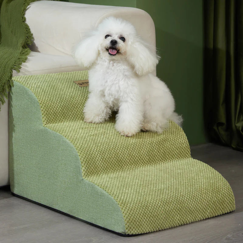 Three level step stairs for pet