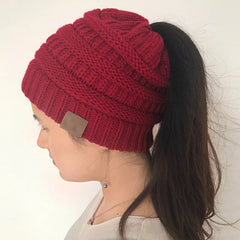 Warm Ponytail Beanie