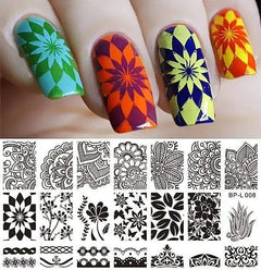 3D Flower Nail Stickers!