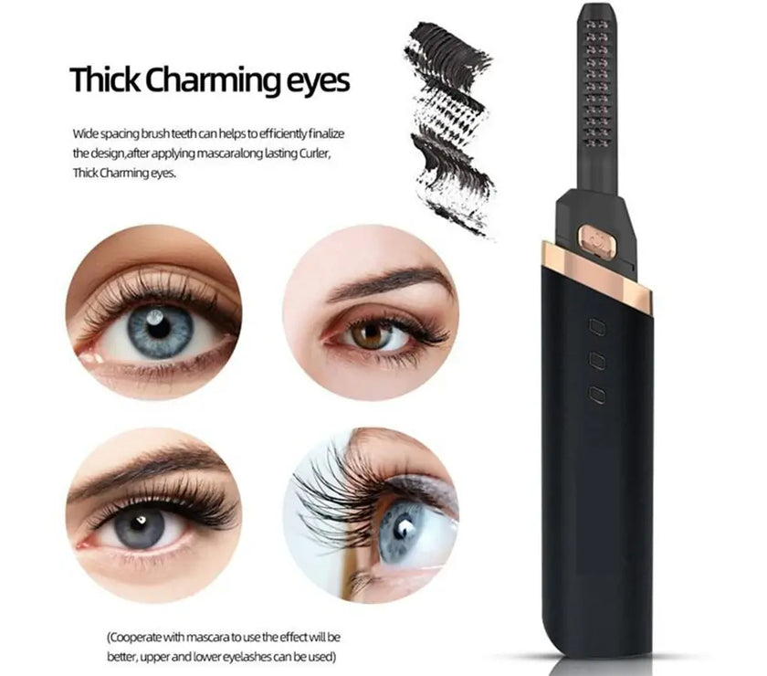 USB Charging Heated Eyelash Curler