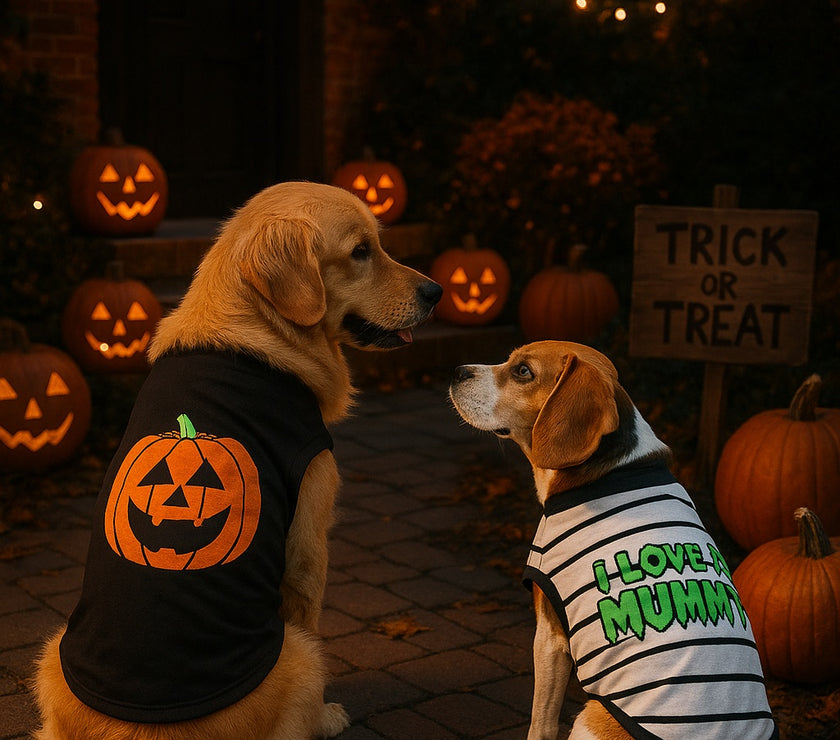 Halloween T-Shirt Costumes for Dogs