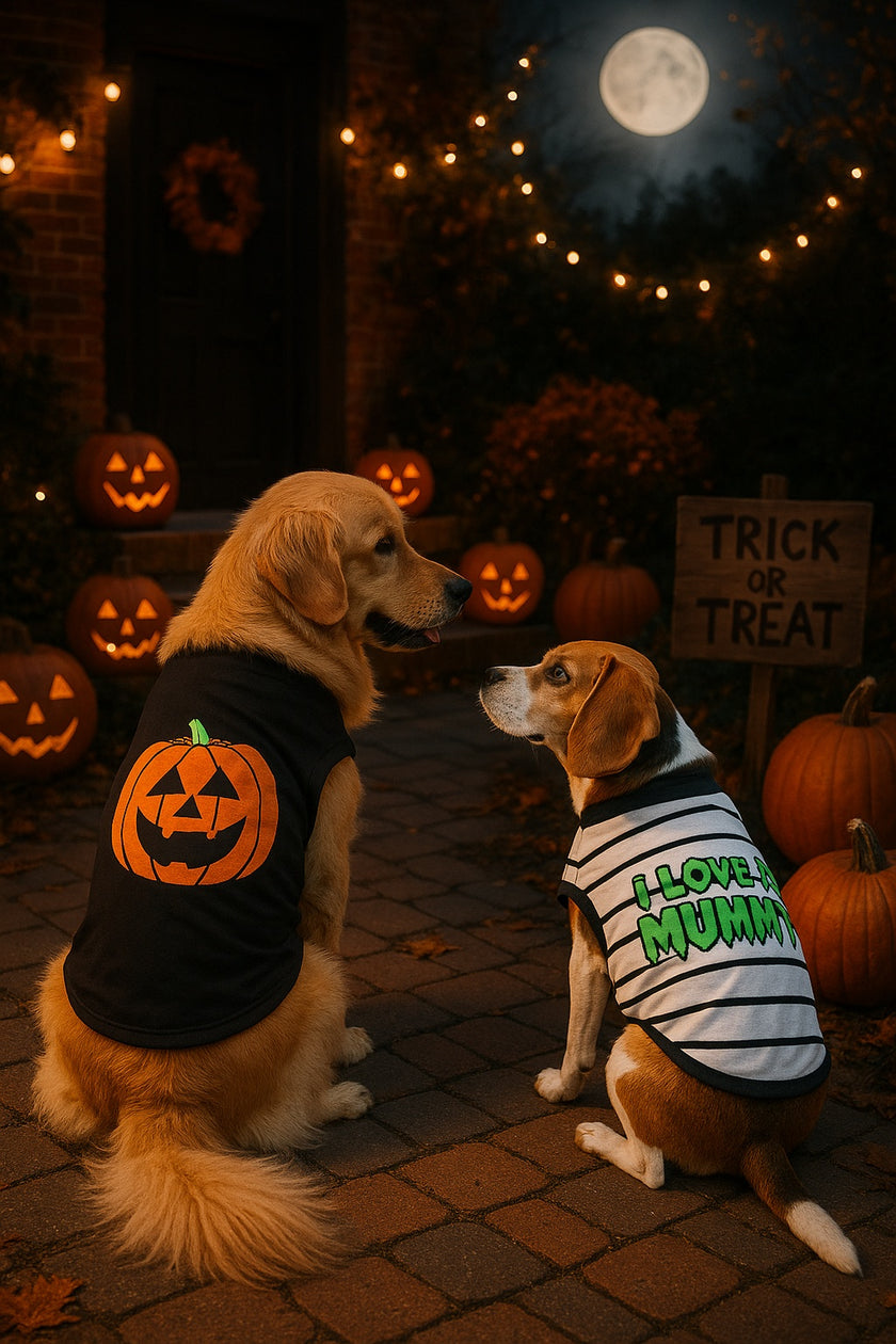 Halloween T-Shirt Costumes for Dogs