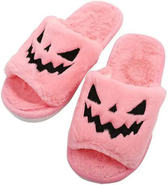 Pink Pumpkin Slippers